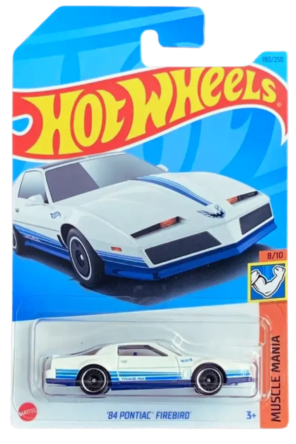 '84 Pontiac Firebird blanco