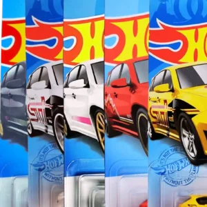 Colección de 5 Subaru WRX STI