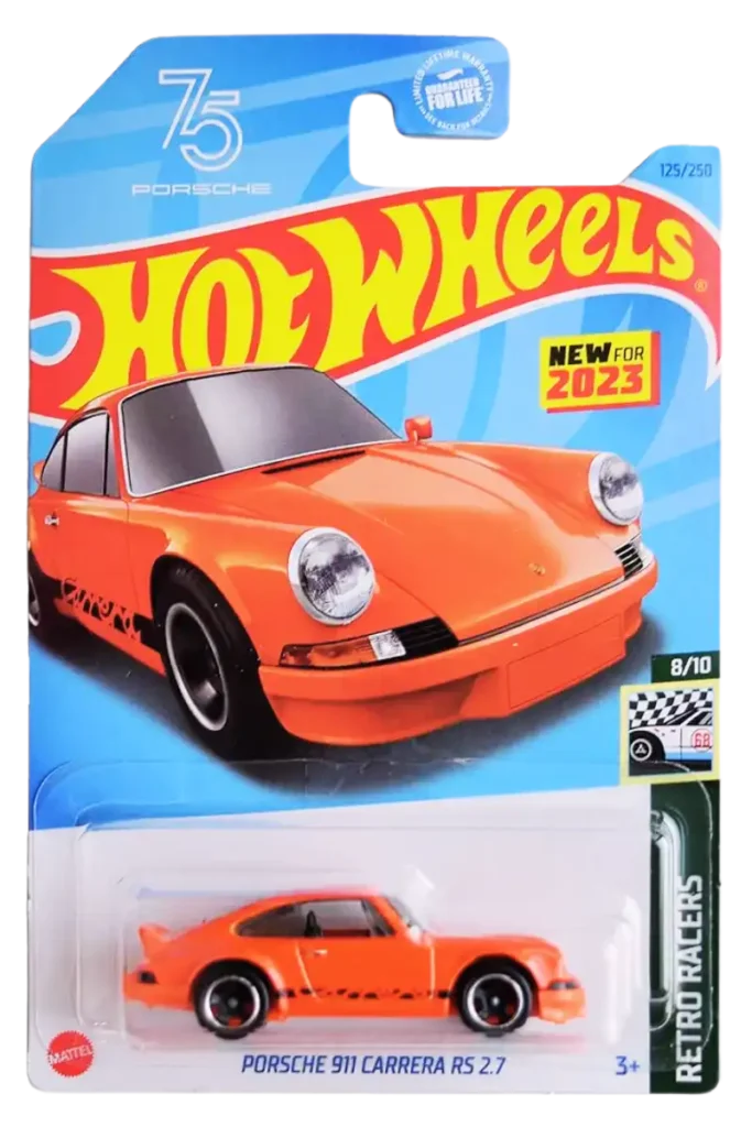 Porsche 911 Carrera RS 2.7 orange