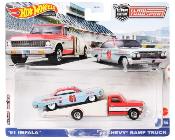 '61 Impala + '72 Chevy Ramp Truck