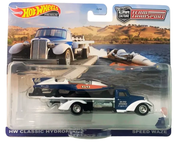 HW Classic Hydroplane + Speed Waze Team Transport