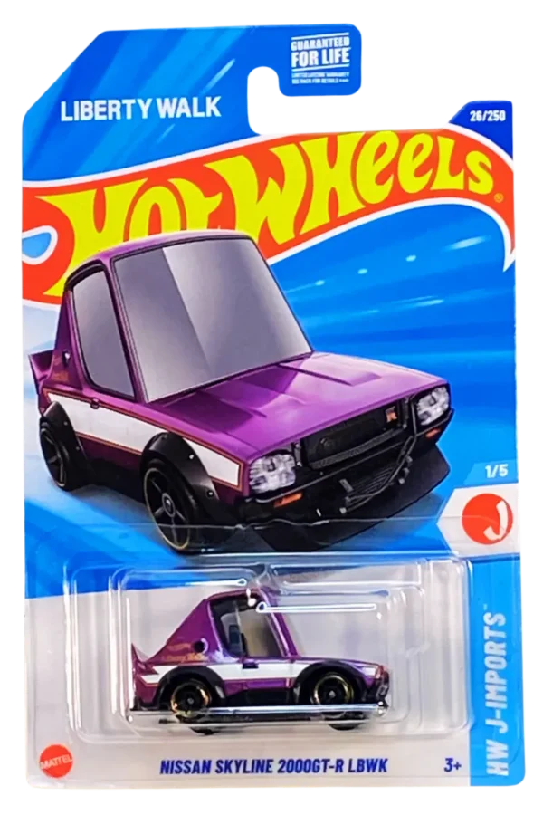 Nissan Skyline 2000GT-R LBWK Tooned Purple