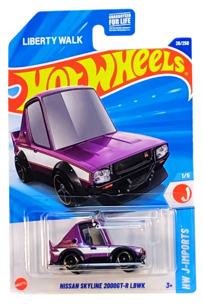 Nissan Skyline 2000GT-R LBWK Tooned Purple