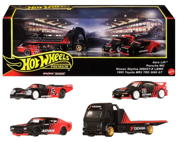 Diorama ADVAN Hot Wheels PREMIUM