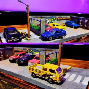 Diorama Street Garage