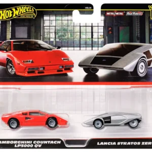 Lamborghini Countach LP5000 QV + Lancia Stratos Zero