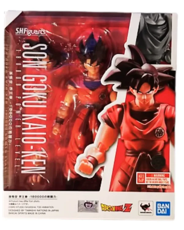 Son Gokú Kaio -Ken 18000 Power Level