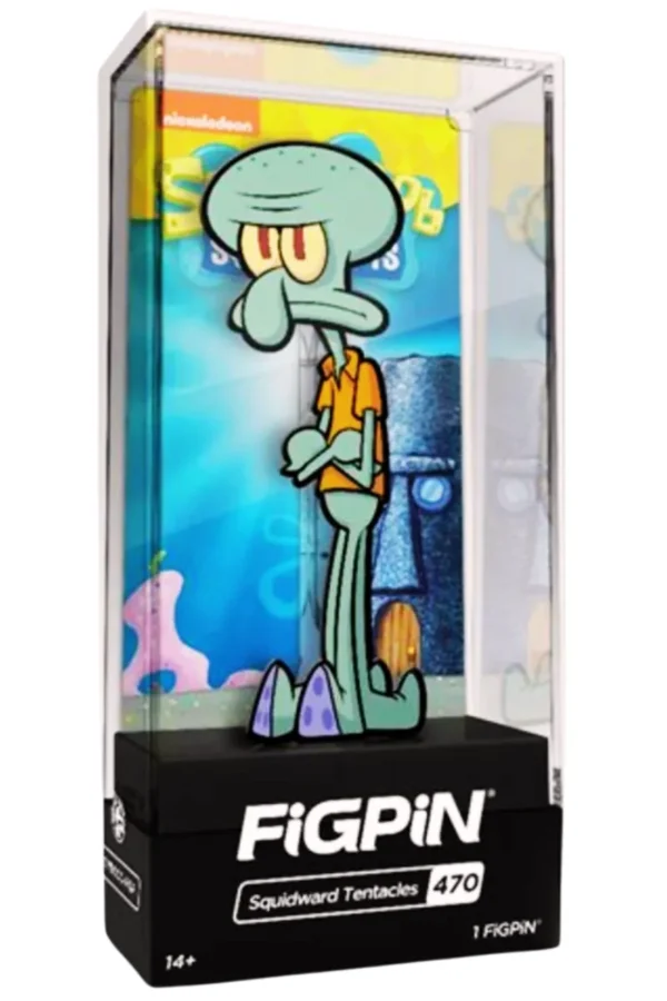 Squidward Tentacles FigPin