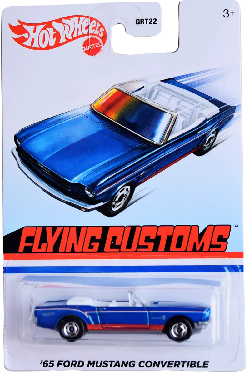 '65 Ford Mustang Convertible Azul Hot Wheels
