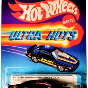 '86 Ford Thunderbird Pro Stock HRX14 Hottest Metal Cars In The World! Hot Wheels