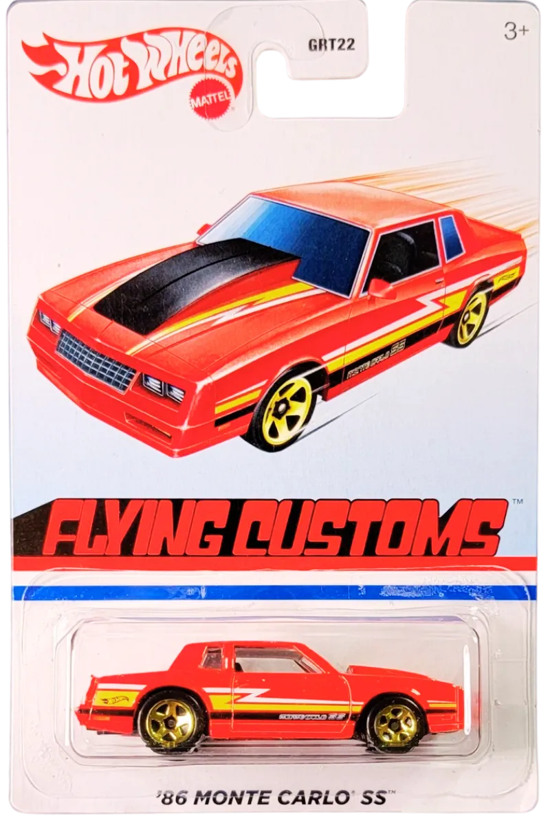 '86 Monte Carlo SS Red Hot Wheels