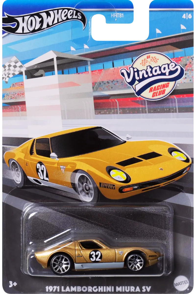 1971 Lamborghini Miura SV Hot Wheels