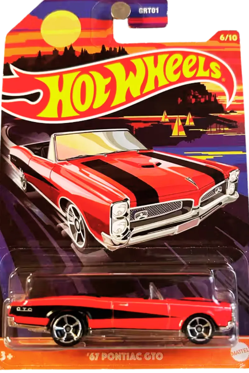'67 Pontiac GTO Convertibles Hot Wheels
