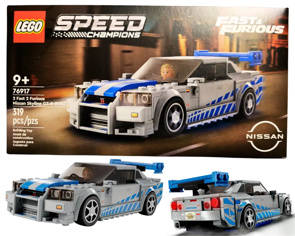 Speed Machines Lego Nissan Skyline GT-R