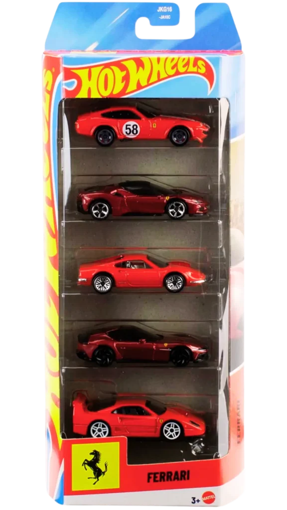 5 Pack de FERRARI